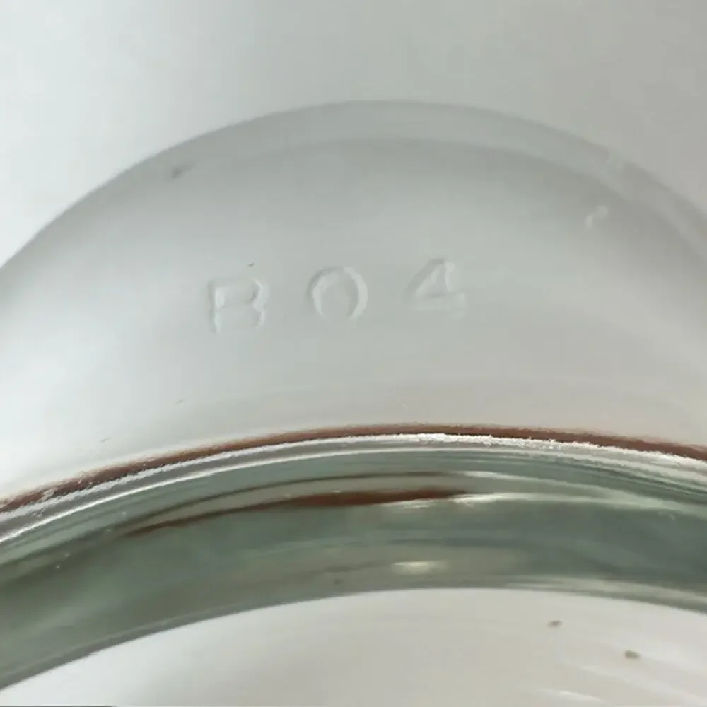 Pryex Oval Clear Glass Dish AuGratin Casserole set of 4, #B04, B05, B09, & B24